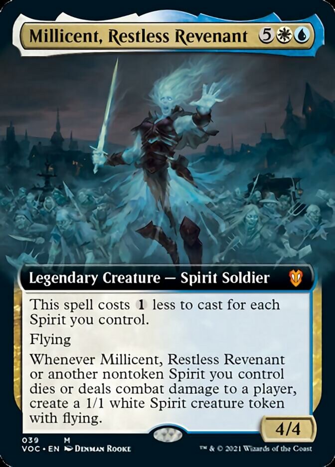 Millicent, Restless Revenant (Extended Art) [Innistrad: Crimson Vow Commander] | L.A. Mood Comics and Games