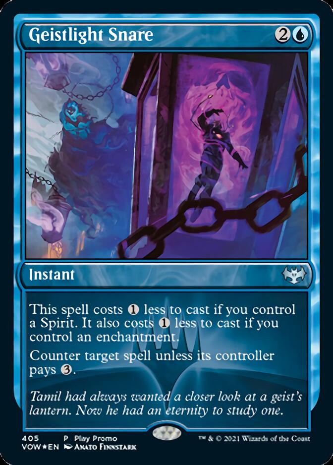 Geistlight Snare (Play Promo) [Innistrad: Crimson Vow] | L.A. Mood Comics and Games