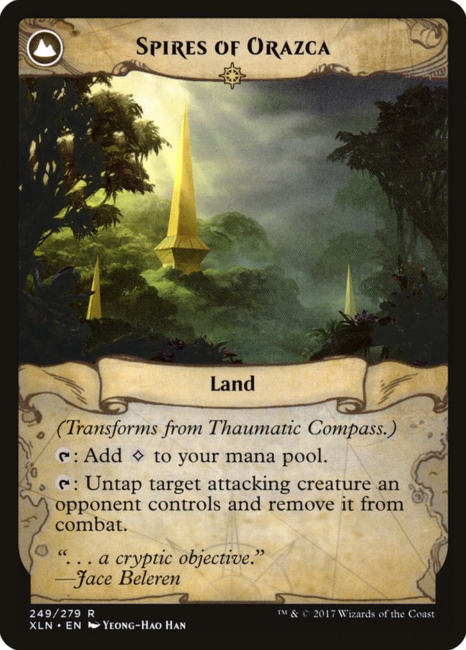 Thaumatic Compass // Spires of Orazca [Ixalan] | L.A. Mood Comics and Games