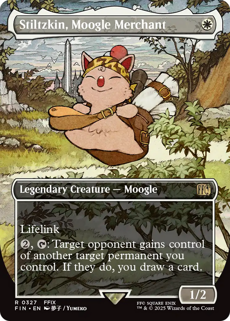 Stiltzkin, Moogle Merchant (Borderless) [FINAL FANTASY] | L.A. Mood Comics and Games