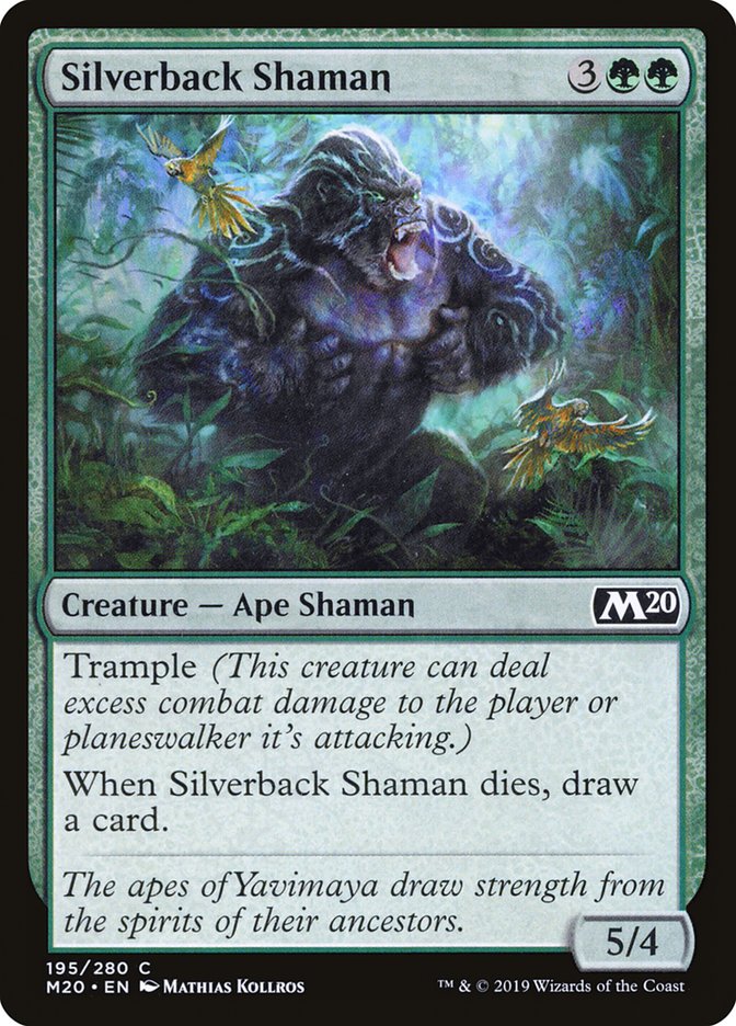 Silverback Shaman [Core Set 2020] | L.A. Mood Comics and Games