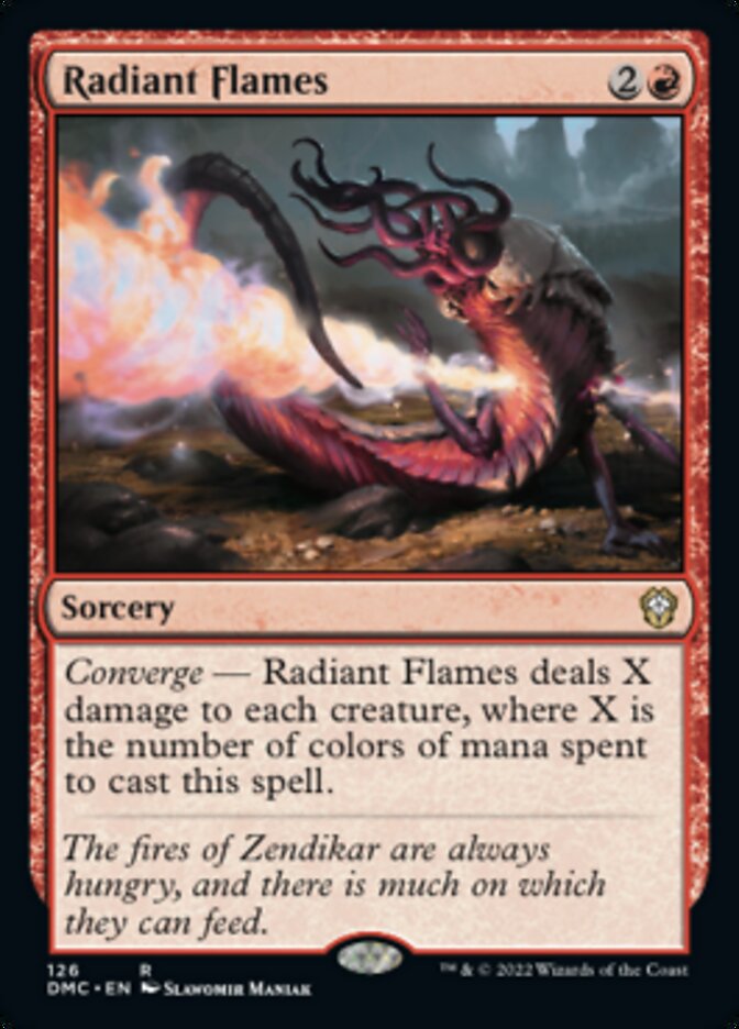 Radiant Flames [Dominaria United Commander] | L.A. Mood Comics and Games