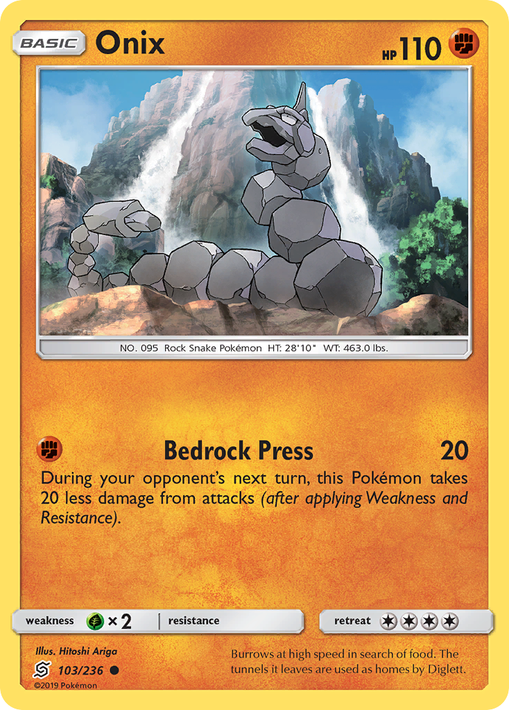 Onix (103/236) [Sun & Moon: Unified Minds] | L.A. Mood Comics and Games
