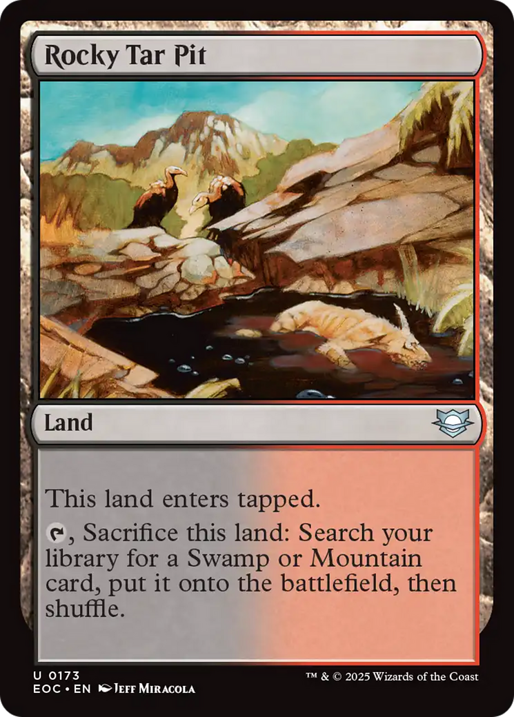 Rocky Tar Pit [Edge of Eternities Commander] | L.A. Mood Comics and Games