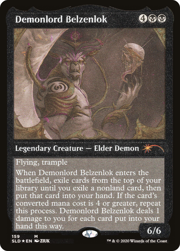Demonlord Belzenlok (Foil Etched) [Secret Lair Drop Series] | L.A. Mood Comics and Games