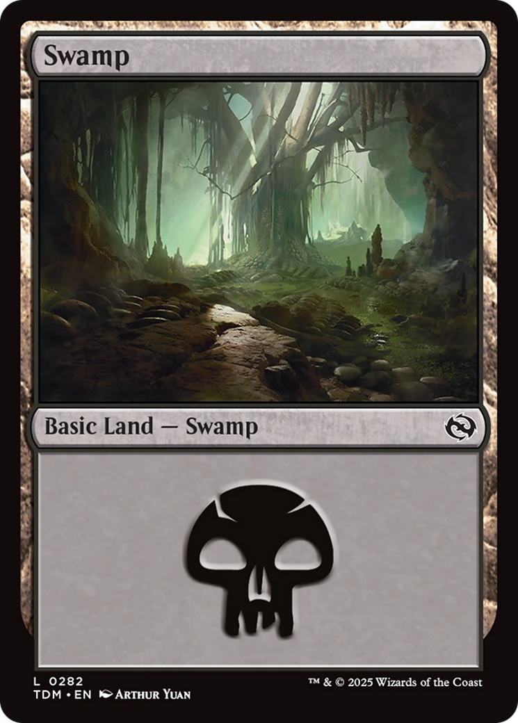 Swamp (0282) [Tarkir: Dragonstorm] | L.A. Mood Comics and Games