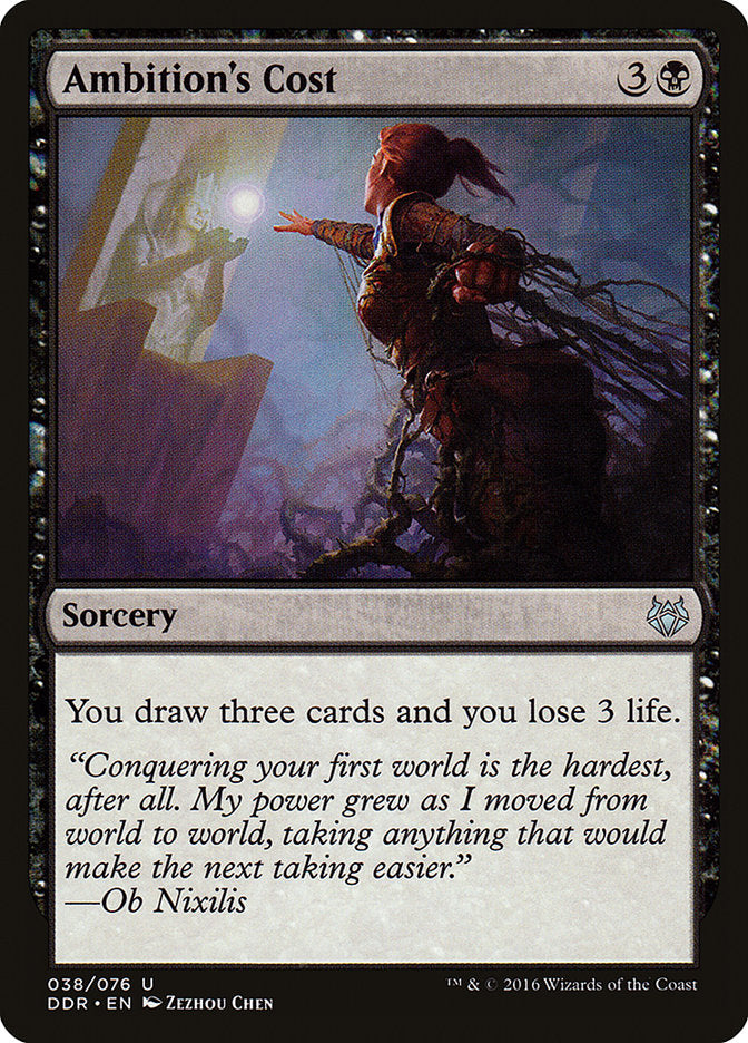 Ambition's Cost [Duel Decks: Nissa vs. Ob Nixilis] | L.A. Mood Comics and Games