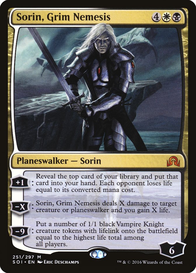 Sorin, Grim Nemesis [Shadows over Innistrad] | L.A. Mood Comics and Games