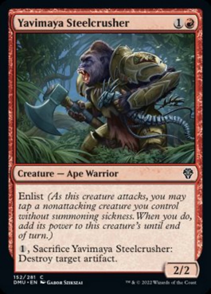 Yavimaya Steelcrusher [Dominaria United] | L.A. Mood Comics and Games
