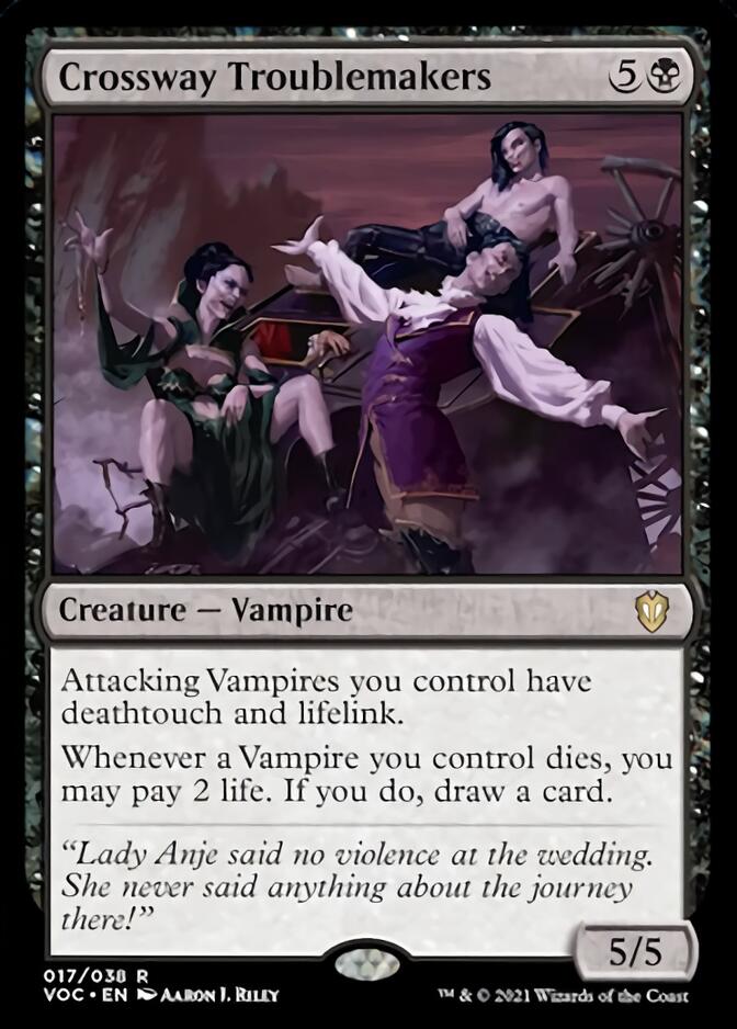 Crossway Troublemakers [Innistrad: Crimson Vow Commander] | L.A. Mood Comics and Games