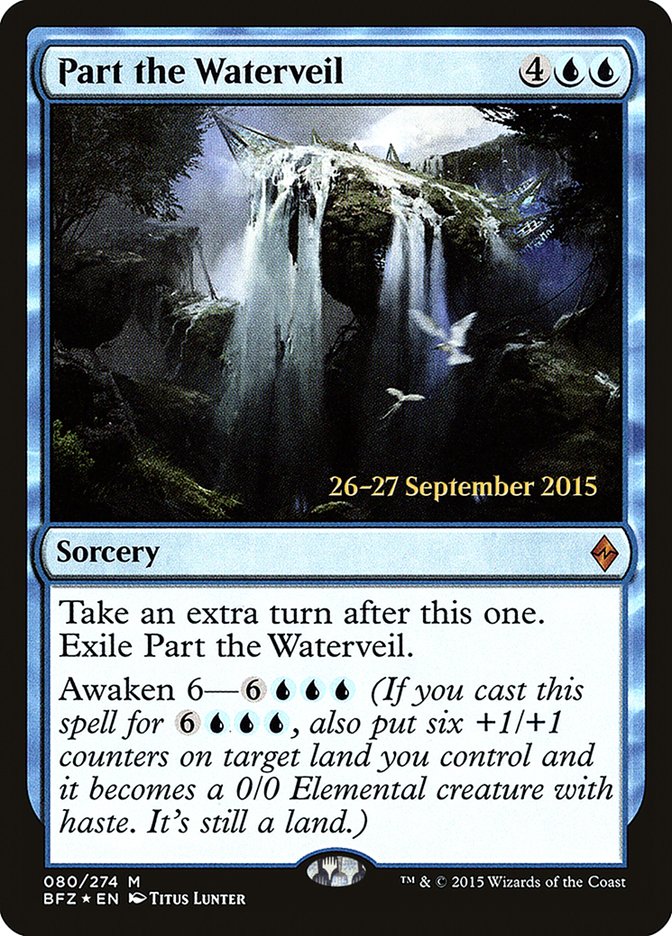 Part the Waterveil [Battle for Zendikar Prerelease Promos] | L.A. Mood Comics and Games