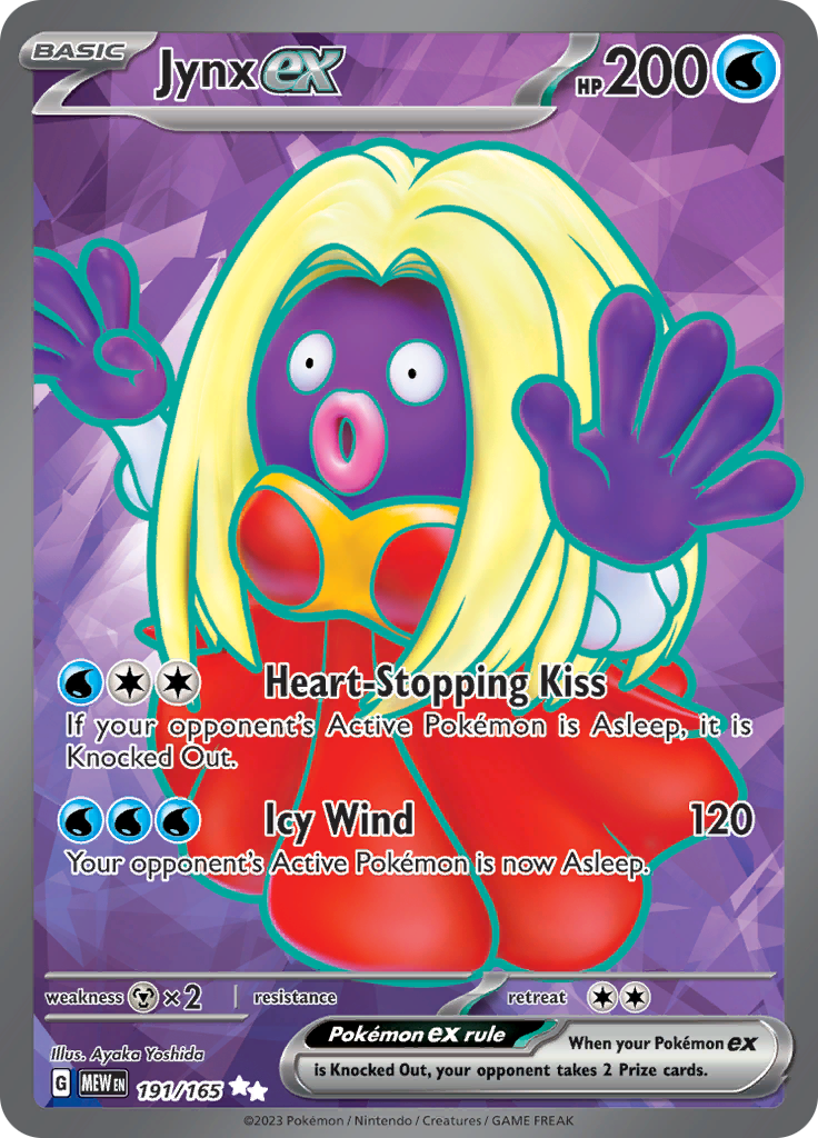 Jynx ex (191/165) [Scarlet & Violet 151] | L.A. Mood Comics and Games