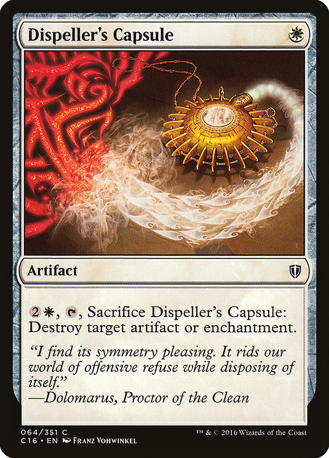 Dispeller's Capsule [Commander 2016] | L.A. Mood Comics and Games