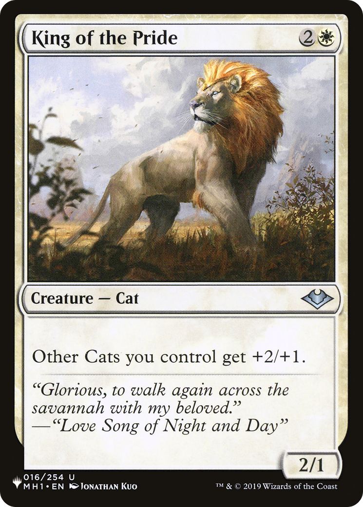 King of the Pride [The List] | L.A. Mood Comics and Games