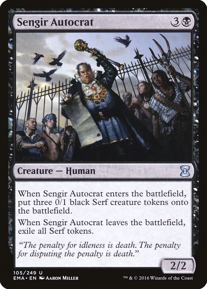 Sengir Autocrat [Eternal Masters] | L.A. Mood Comics and Games