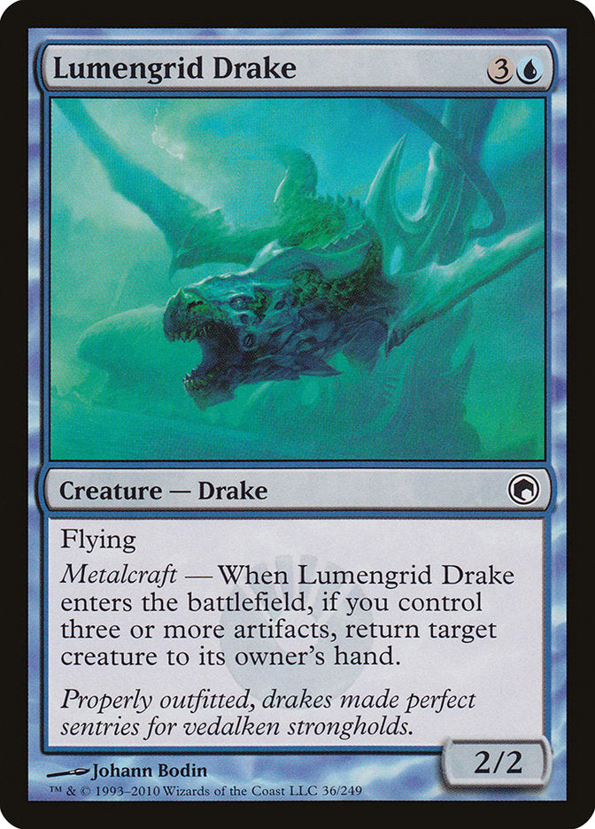 Lumengrid Drake [Scars of Mirrodin] | L.A. Mood Comics and Games