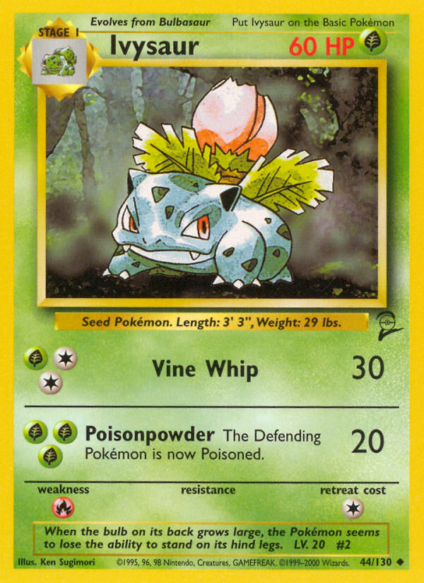 Ivysaur (44/130) [Base Set 2] | L.A. Mood Comics and Games
