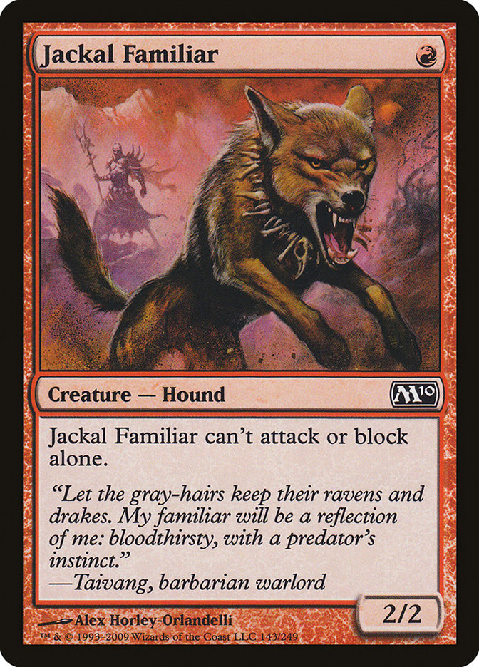 Jackal Familiar [Magic 2010] | L.A. Mood Comics and Games