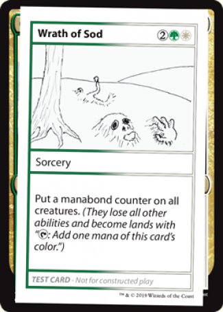 Wrath of Sod (2021 Edition) [Mystery Booster Playtest Cards] | L.A. Mood Comics and Games