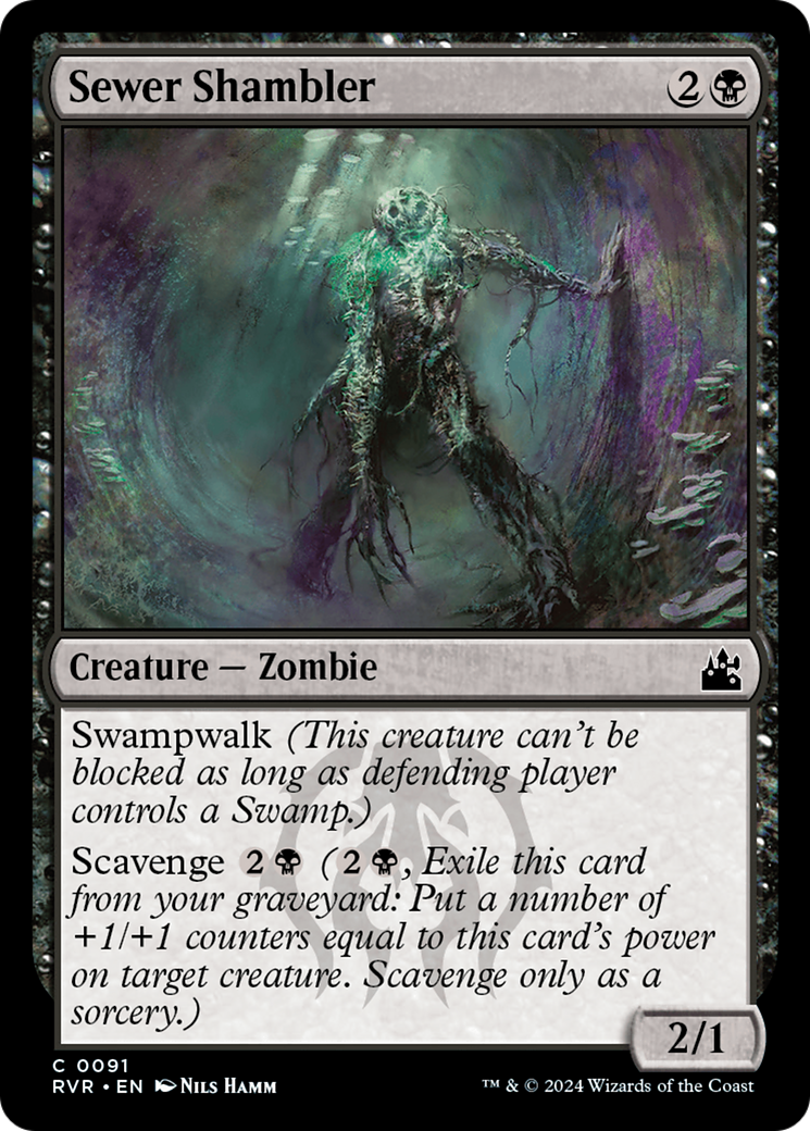 Sewer Shambler [Ravnica Remastered] | L.A. Mood Comics and Games