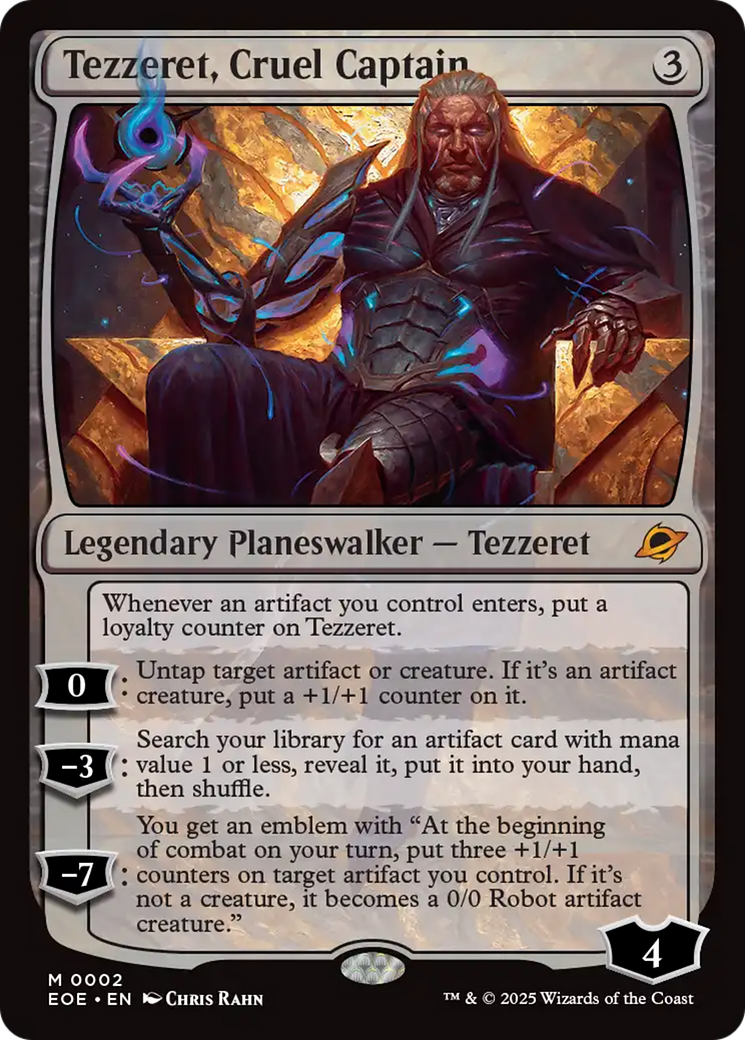 Tezzeret, Cruel Captain [Edge of Eternities] | L.A. Mood Comics and Games