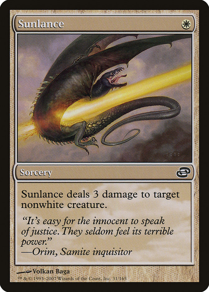 Sunlance [Planar Chaos] | L.A. Mood Comics and Games