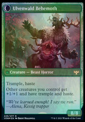 Ulvenwald Oddity // Ulvenwald Behemoth [Innistrad: Crimson Vow Prerelease Promos] | L.A. Mood Comics and Games