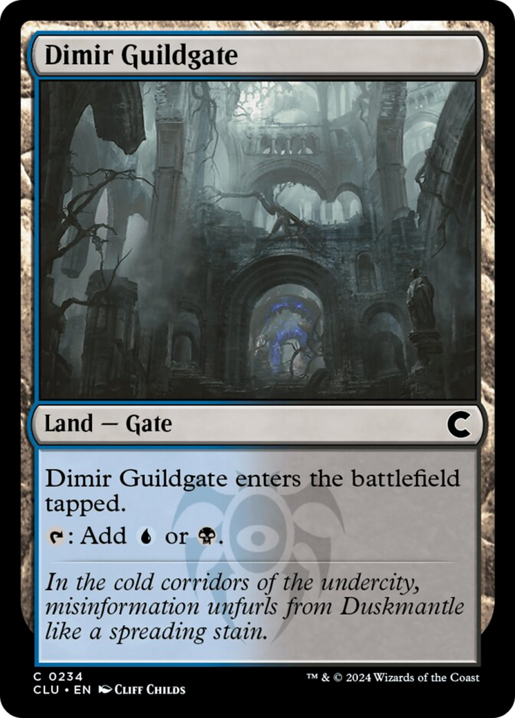 Dimir Guildgate [Ravnica: Clue Edition] | L.A. Mood Comics and Games