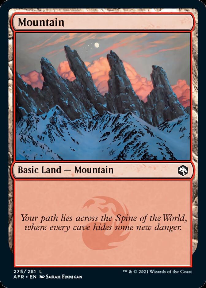 Mountain (275) [Dungeons & Dragons: Adventures in the Forgotten Realms] | L.A. Mood Comics and Games