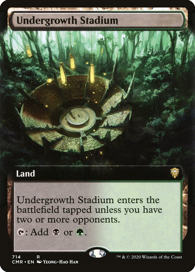 Undergrowth Stadium (Extended Art) [Commander Legends] | L.A. Mood Comics and Games