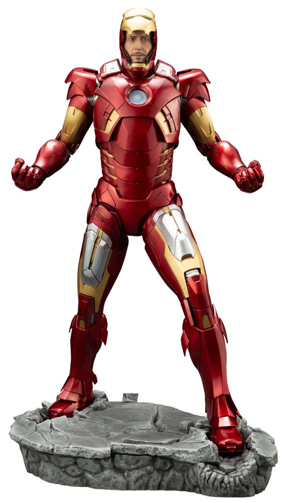 Kotobukiya 1/6 Avengers Series Marvel Avengers Movie Iron Man Mark 7 Artfx Statue | L.A. Mood Comics and Games