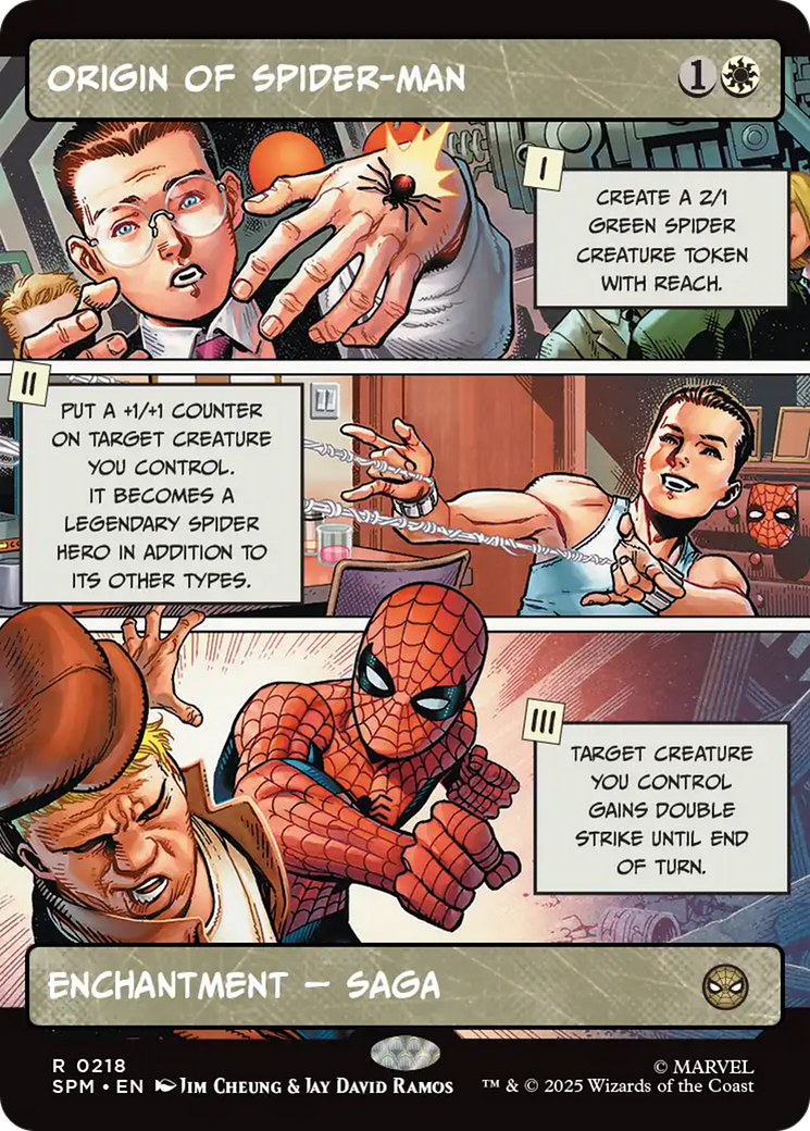 Origin of Spider-Man (Borderless) [Marvel's Spider-Man] | L.A. Mood Comics and Games