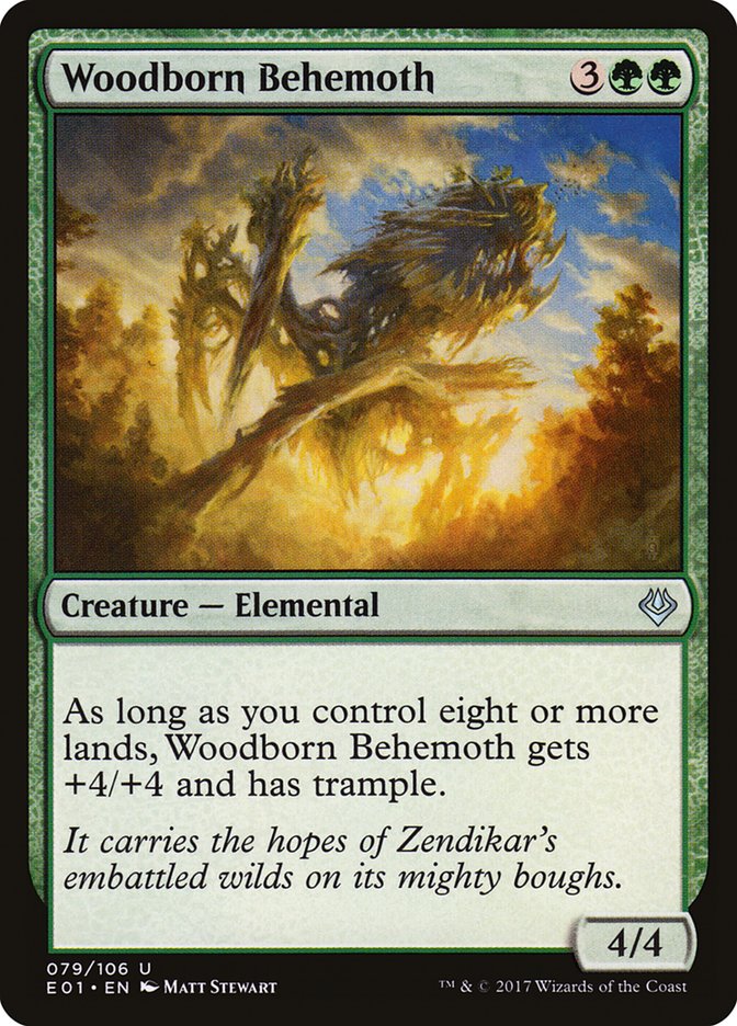 Woodborn Behemoth [Archenemy: Nicol Bolas] | L.A. Mood Comics and Games