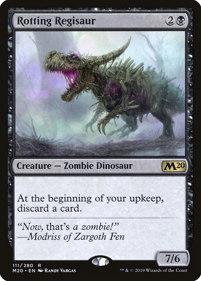 Rotting Regisaur [Core Set 2020] | L.A. Mood Comics and Games