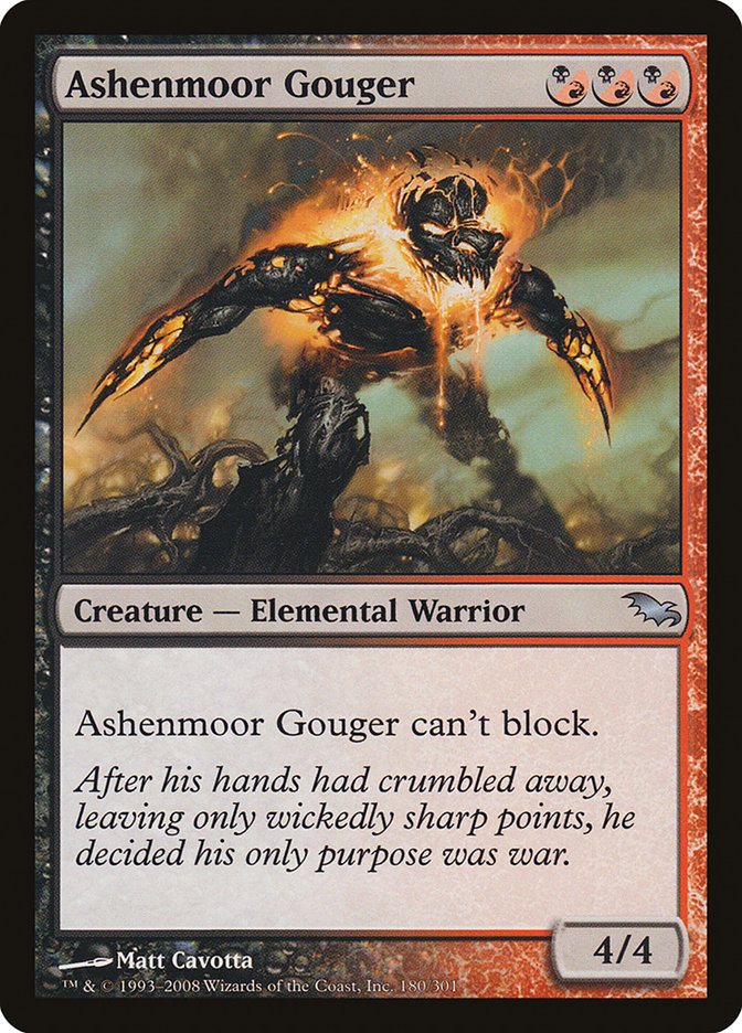 Ashenmoor Gouger [Shadowmoor] | L.A. Mood Comics and Games