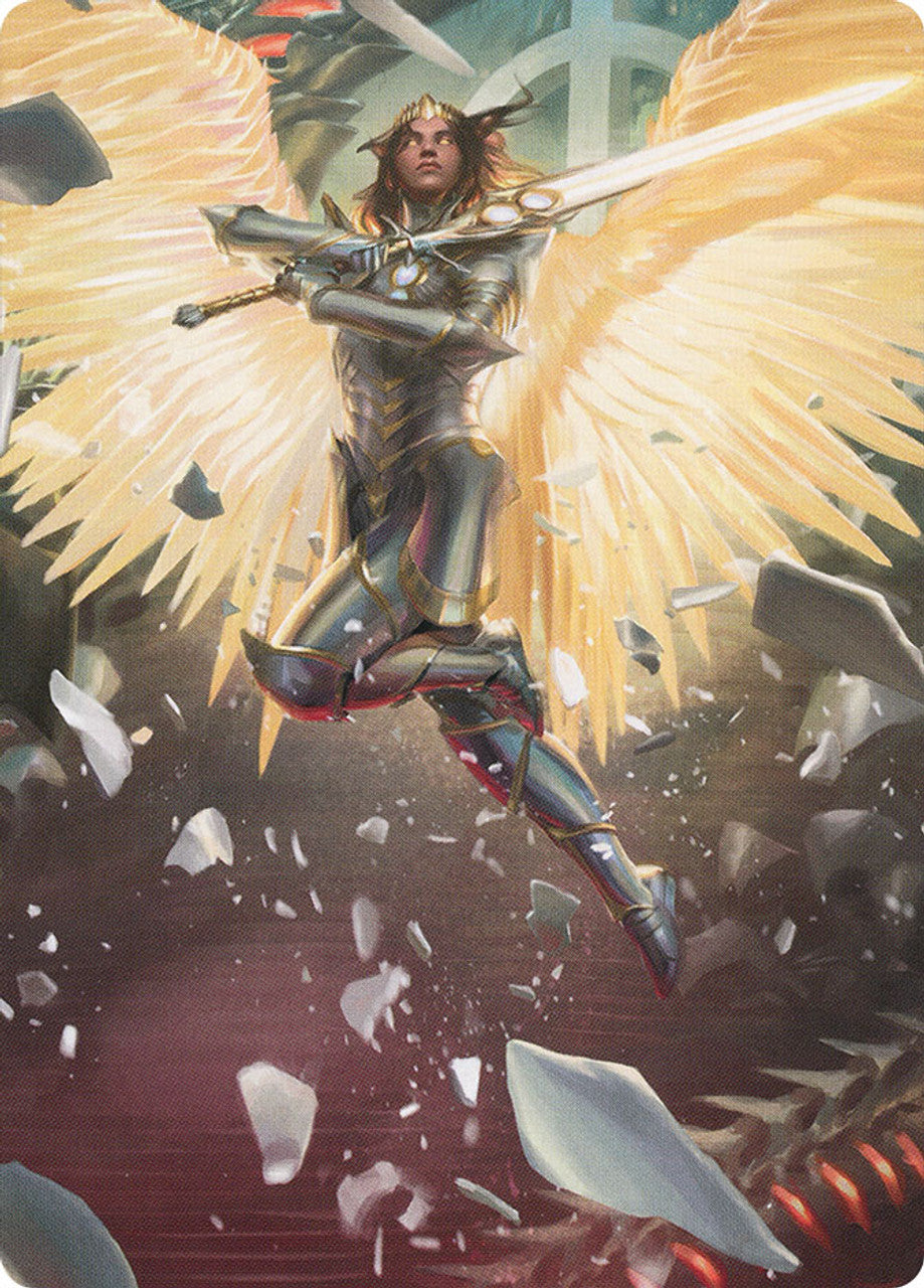 Archangel Elspeth Art Card [March of the Machine Art Series] | L.A. Mood Comics and Games