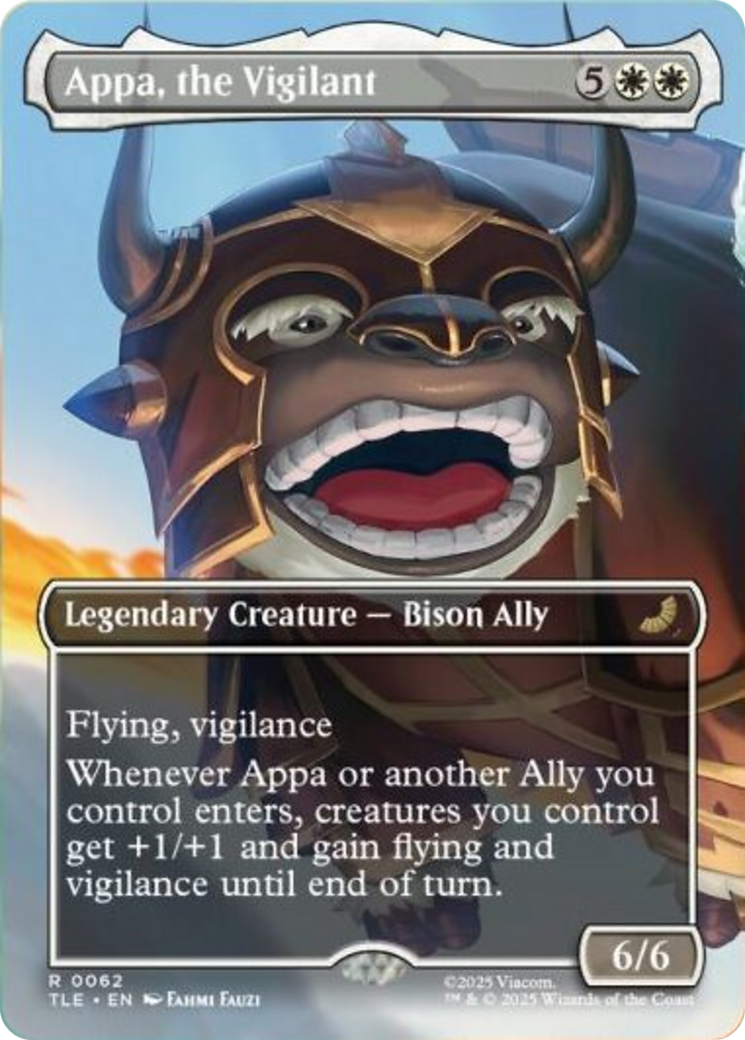 Appa, the Vigilant (Borderless) [Avatar: The Last Airbender: Eternal-Legal] | L.A. Mood Comics and Games