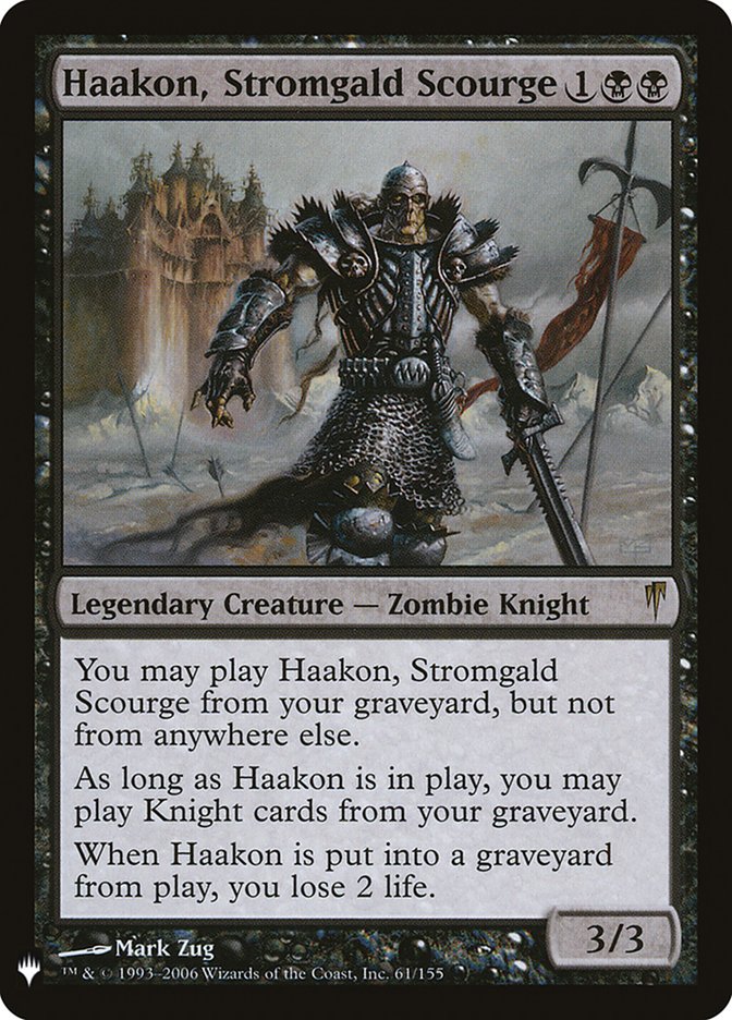 Haakon, Stromgald Scourge [Mystery Booster] | L.A. Mood Comics and Games