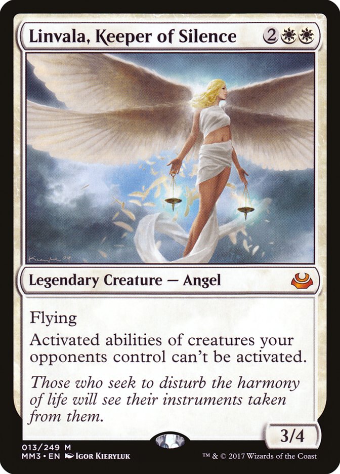 Linvala, Keeper of Silence [Modern Masters 2017] | L.A. Mood Comics and Games