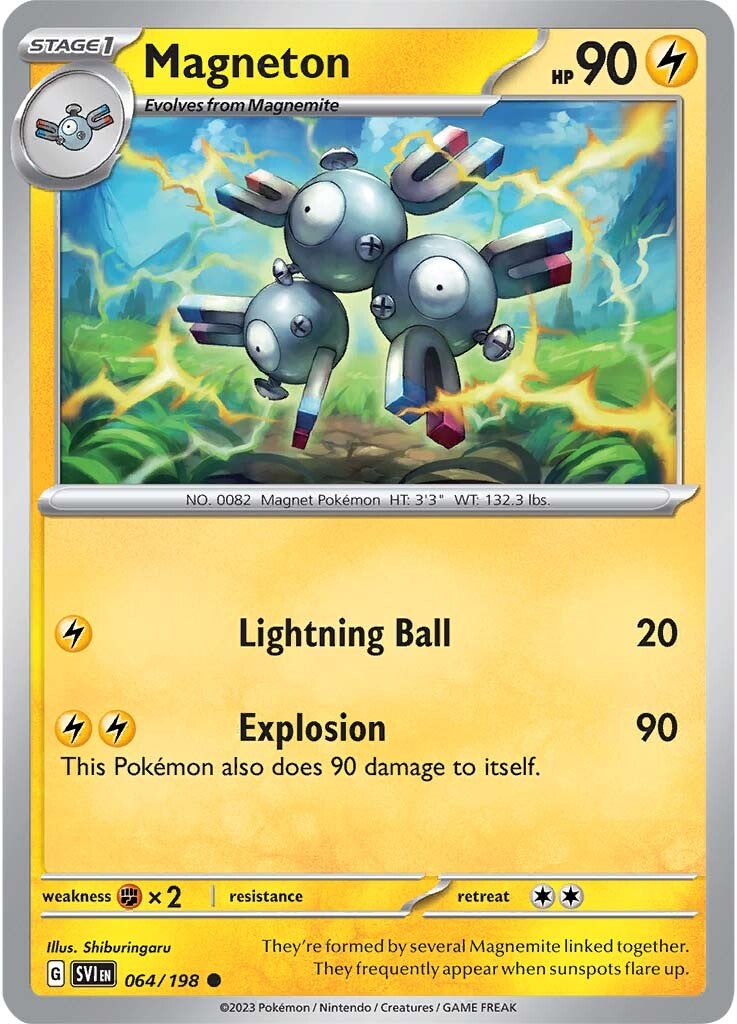 Magneton (064/198) [Scarlet & Violet: Base Set] | L.A. Mood Comics and Games