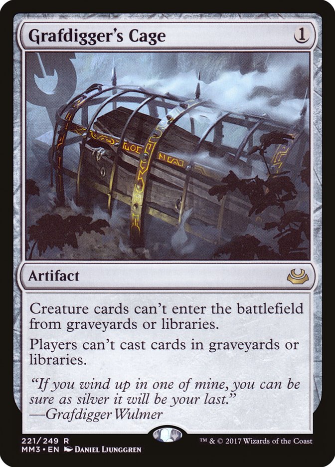 Grafdigger's Cage [Modern Masters 2017] | L.A. Mood Comics and Games