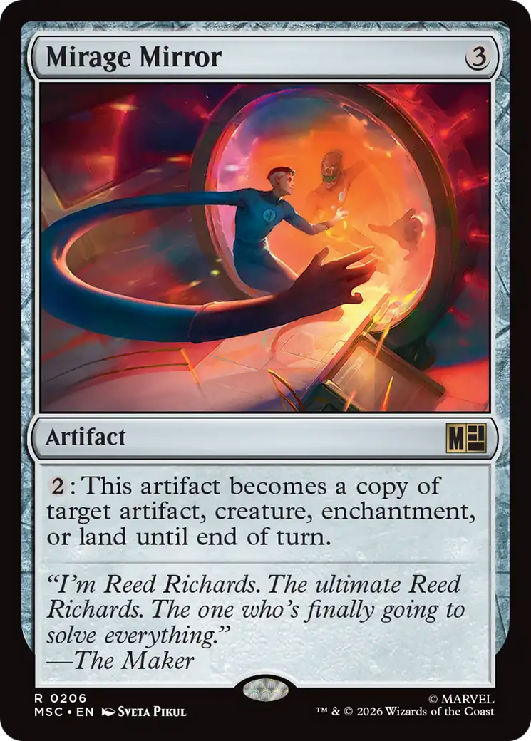 Mirage Mirror (Surge Foil) [Marvel Super Heroes Commander] | L.A. Mood Comics and Games