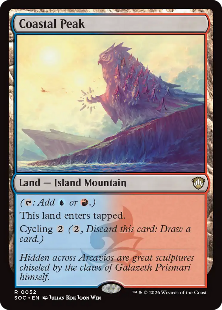 Coastal Peak [Secrets of Strixhaven Commander] | L.A. Mood Comics and Games