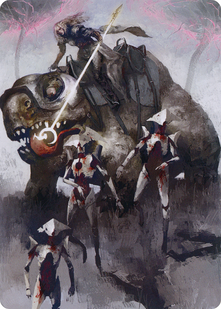 Thalia and The Gitrog Monster Art Card [March of the Machine Art Series] | L.A. Mood Comics and Games