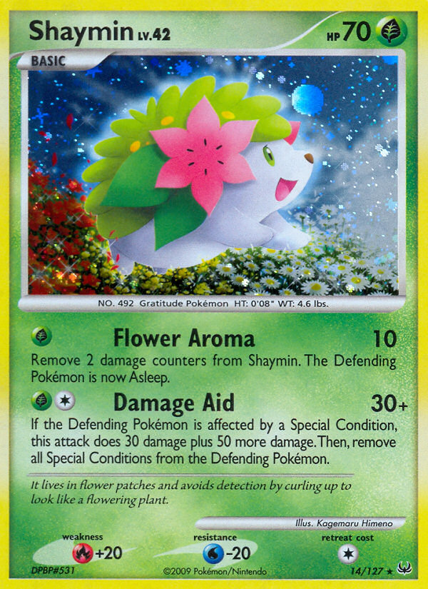 Shaymin (14/127) [Platinum: Base Set] | L.A. Mood Comics and Games