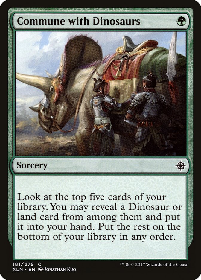 Commune with Dinosaurs [Ixalan] | L.A. Mood Comics and Games
