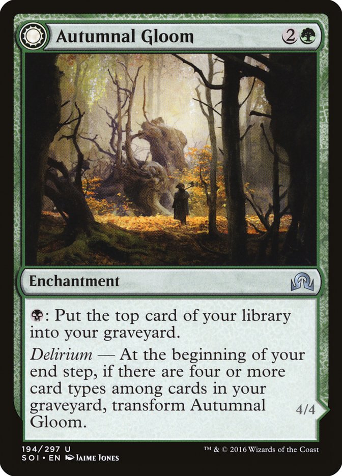 Autumnal Gloom // Ancient of the Equinox [Shadows over Innistrad] | L.A. Mood Comics and Games