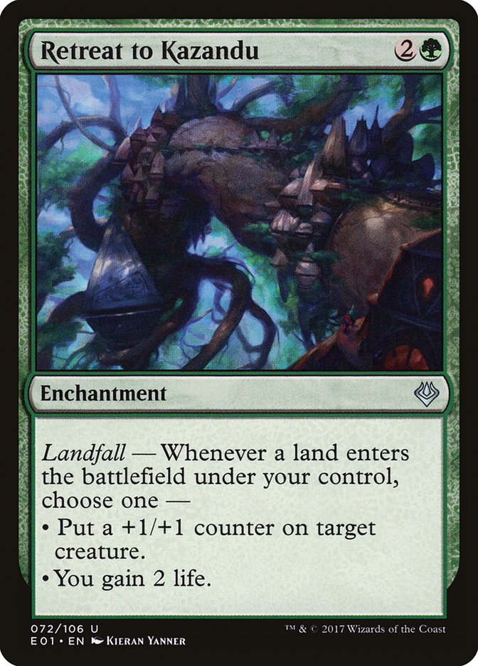 Retreat to Kazandu [Archenemy: Nicol Bolas] | L.A. Mood Comics and Games