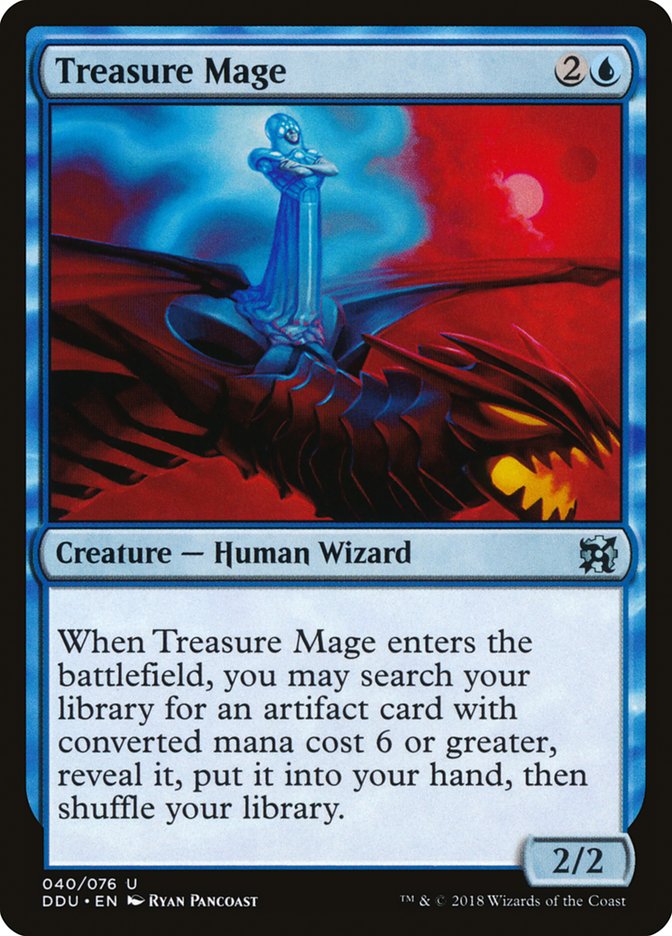 Treasure Mage [Duel Decks: Elves vs. Inventors] | L.A. Mood Comics and Games