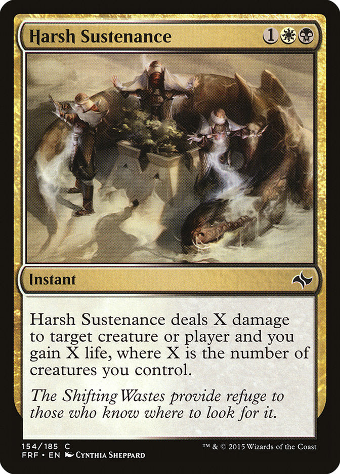 Harsh Sustenance [Fate Reforged] | L.A. Mood Comics and Games